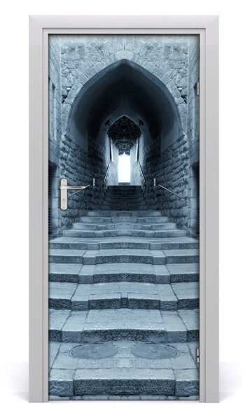 Fototapeta samoprzylepna na drzwi Stara uliczka