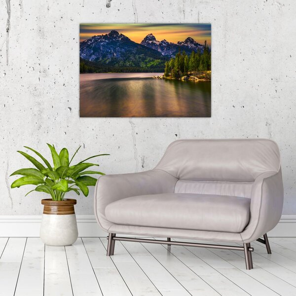 Obraz - Park Narodowy Grand Teton (70x50 cm)