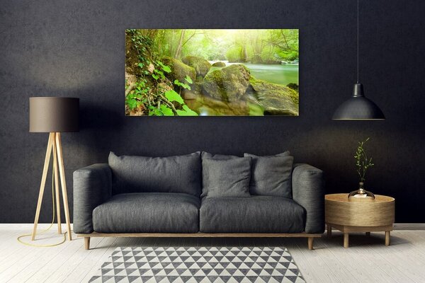 Obraz Szklany Jezioro Rzeka Natura