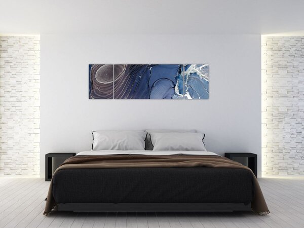 Obraz - Atrament marmurkowy (170x50 cm)