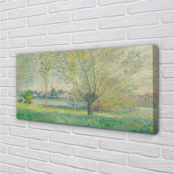 Zdjęcie na płótnie Wierzby - Claude Monet