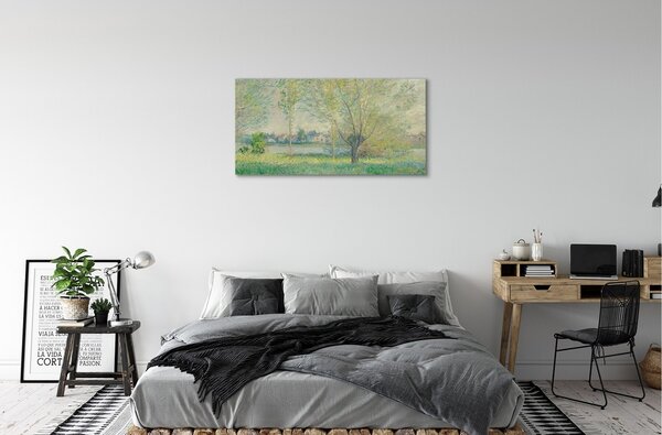 Zdjęcie na płótnie Wierzby - Claude Monet