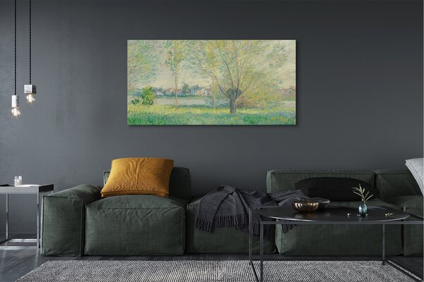 Zdjęcie na płótnie Wierzby - Claude Monet
