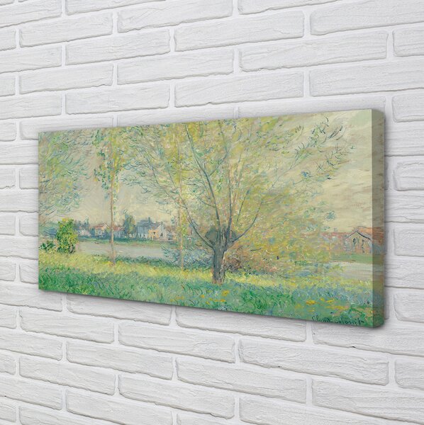 Zdjęcie na płótnie Wierzby - Claude Monet