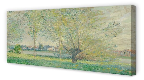 Zdjęcie na płótnie Wierzby - Claude Monet