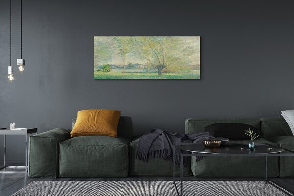 Zdjęcie na płótnie Wierzby - Claude Monet