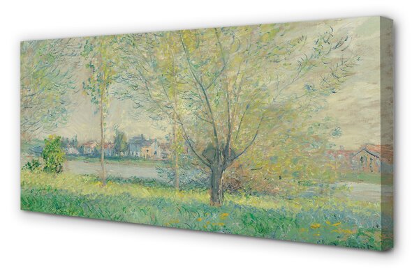 Zdjęcie na płótnie Wierzby - Claude Monet
