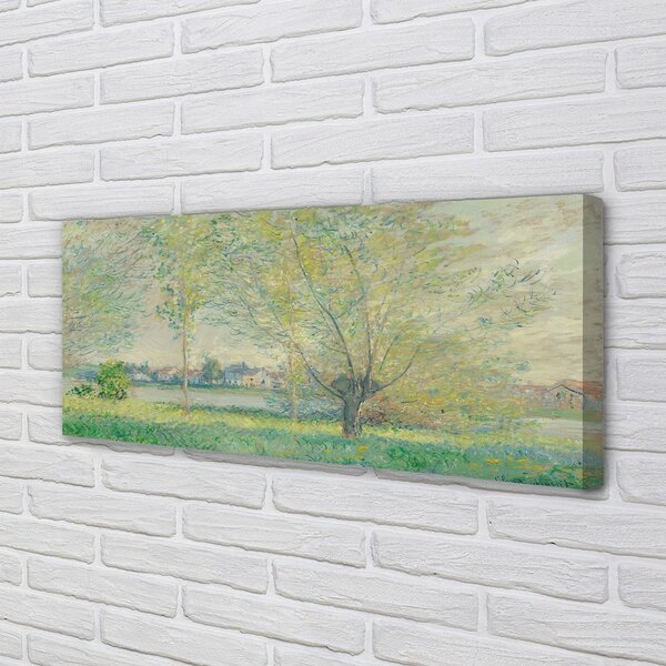 Zdjęcie na płótnie Wierzby - Claude Monet