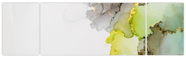 Obraz - Sztuka abstrakcyjna w tuszu (170x50 cm)