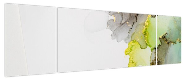Obraz - Sztuka abstrakcyjna w tuszu (170x50 cm)
