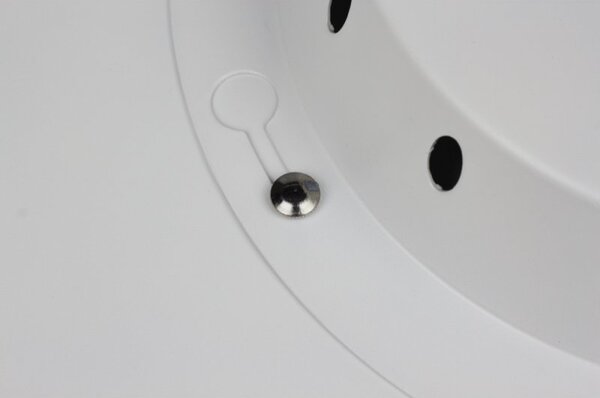 PP P UFO 40W WH PLAFON NOWOCZESNA LAMPA SUFITOWA NATYNKOWA LED 3200lm=250W 3000K 50cm BIAŁY ŚCIEMNIALNY