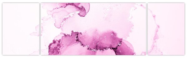 Obraz - Różowy wystrój (170x50 cm)