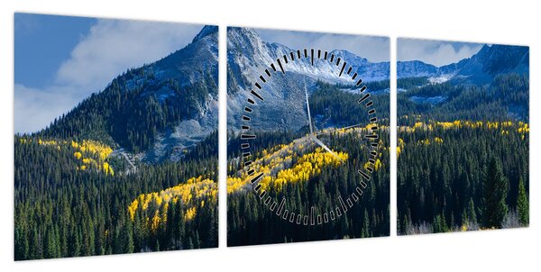 Obraz - Lost Lake, Oregon (z zegarem) (90x30 cm)