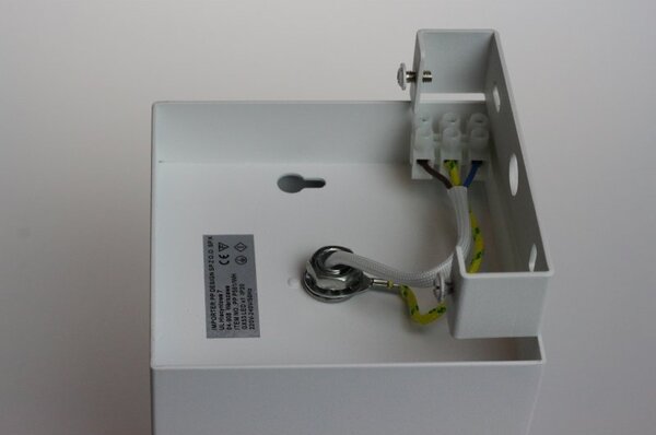 PP Design P 501 WH PLAFON NOWOCZESNA LAMPA SUFITOWA OPRAWA NATYNKOWA 10x10 CM ALUMINIUM BIAŁY GX53 LED NISKI