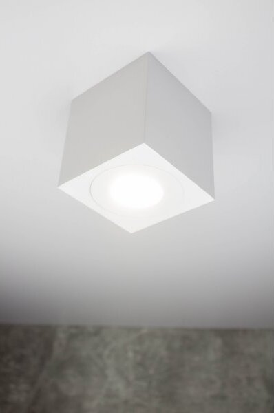 PP Design P 201 IP44 PLAFON NOWOCZESNA LAMPA SUFITOWA OPRAWA NATYNKOWA BIAŁY GU10 LED IP44 HERMETYCZNA
