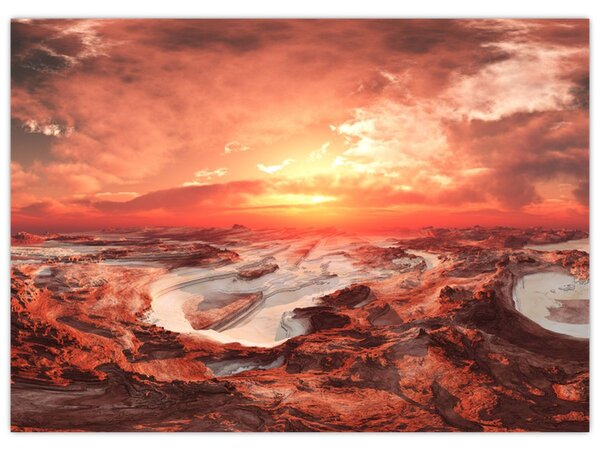 Obraz - Mars (70x50 cm)