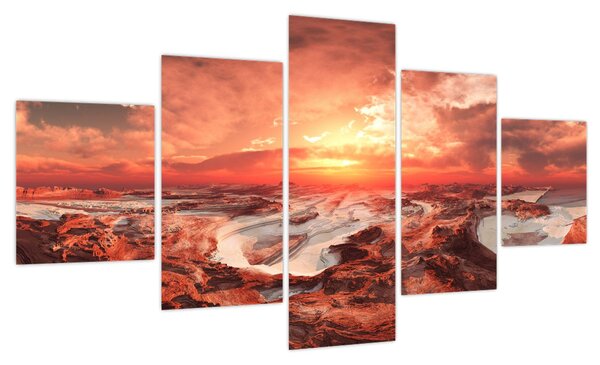 Obraz - Mars (125x70 cm)
