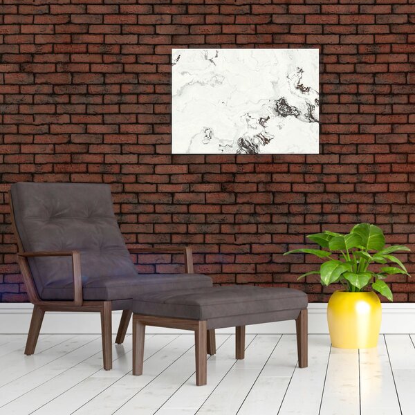 Obraz - Biały marmur (70x50 cm)