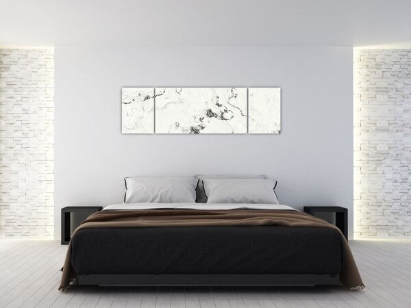 Obraz - Biały marmur (170x50 cm)