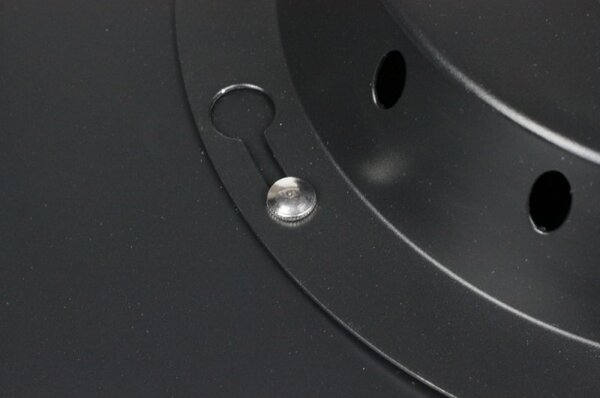 PP P UFO 20W BK PLAFON NOWOCZESNA LAMPA SUFITOWA NATYNKOWA LED 20W 1600lm=120W 3000K 30cm CZARNY ŚCIEMNIALNY