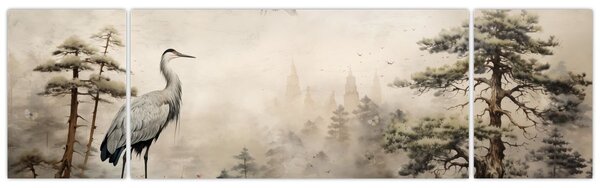 Obraz - Krajobraz z kreskówki (170x50 cm)