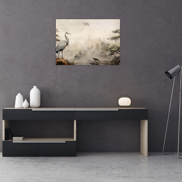 Obraz - Krajobraz z kreskówki (70x50 cm)