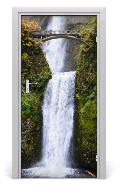 Fototapeta samoprzylepna na drzwi Wodospad Most