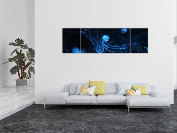 Obraz - Meduza (170x50 cm)