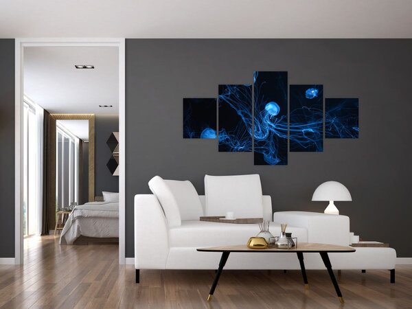 Obraz - Meduza (125x70 cm)