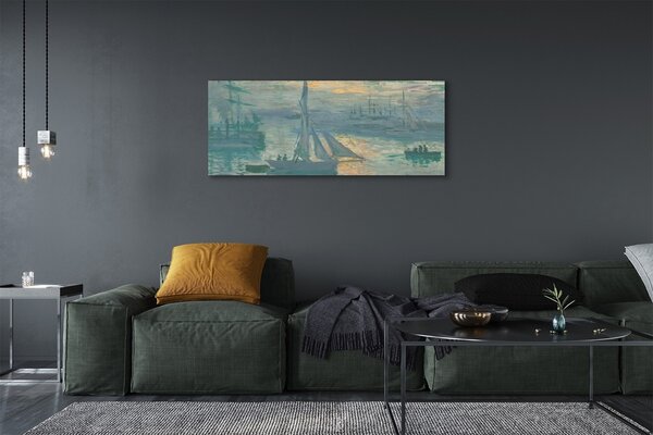 Zdjęcie na płótnie Wschód słońca - Claude Monet