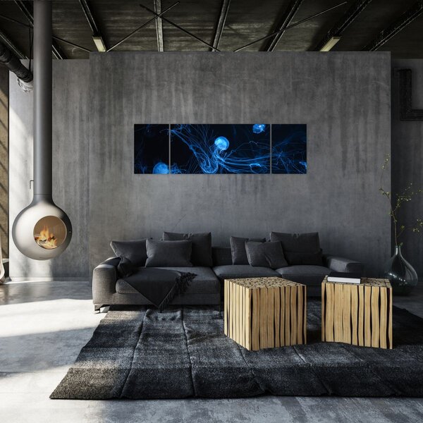 Obraz - Meduza (170x50 cm)