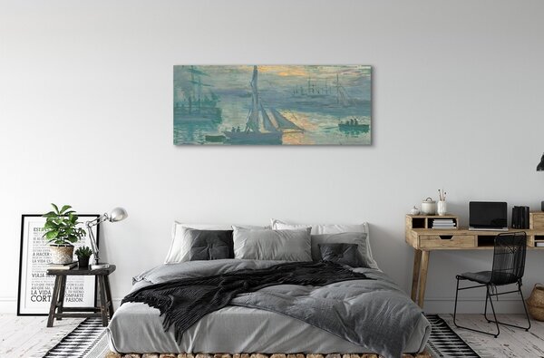 Zdjęcie na płótnie Wschód słońca - Claude Monet