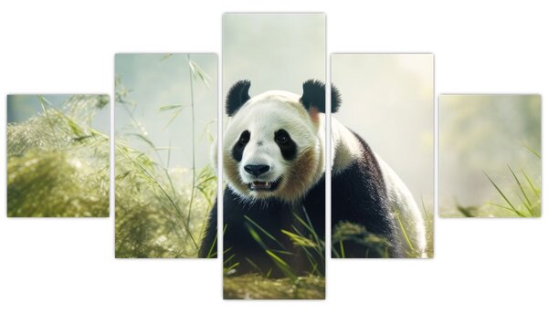 Obraz - Panda (125x70 cm)