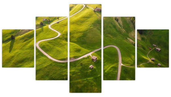 Obraz - Plateau Meadow (125x70 cm)