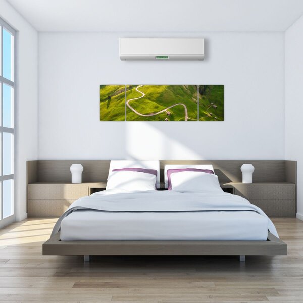Obraz - Plateau Meadow (170x50 cm)