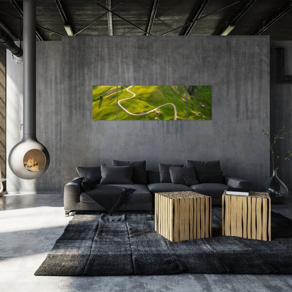 Obraz - Plateau Meadow (170x50 cm)