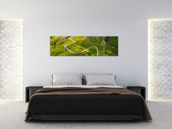 Obraz - Plateau Meadow (170x50 cm)