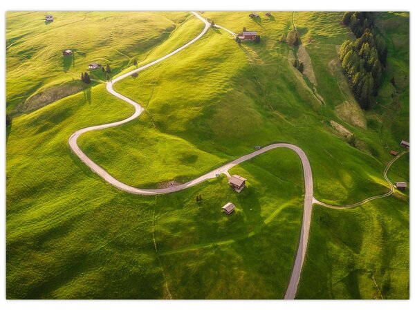 Obraz - Plateau Meadow (70x50 cm)