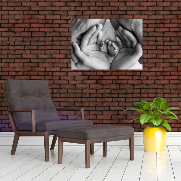 Obraz - Noworodek (70x50 cm)
