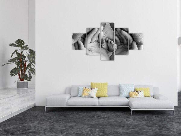 Obraz - Noworodek (125x70 cm)