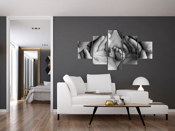 Obraz - Noworodek (125x70 cm)