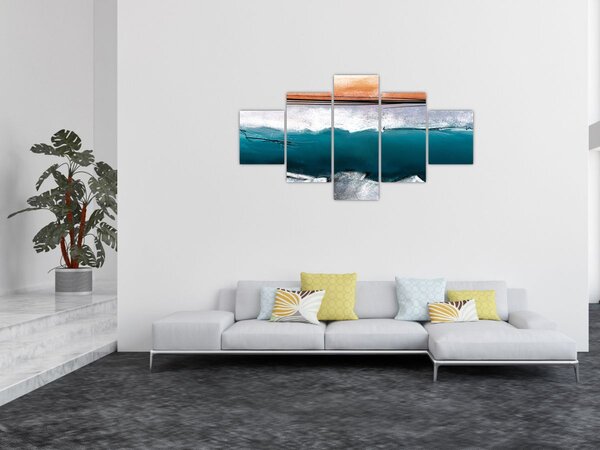 Obraz - Abstrakcja (125x70 cm)