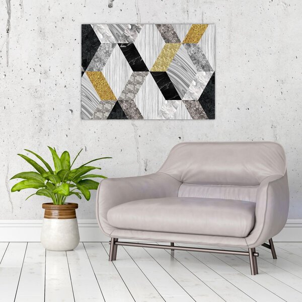 Obraz - Teksturowany wystrój (70x50 cm)
