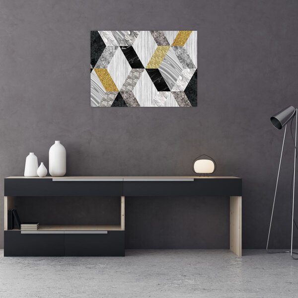 Obraz - Teksturowany wystrój (70x50 cm)