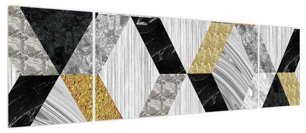 Obraz - Teksturowany wystrój (170x50 cm)