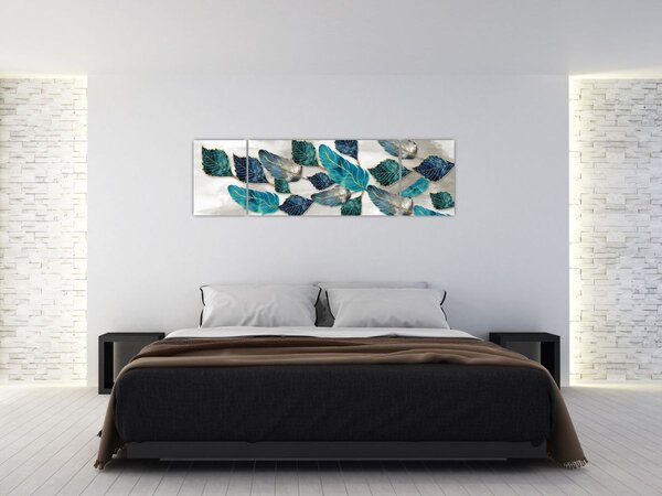 Obraz - Ilustracja pióra (170x50 cm)