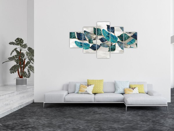 Obraz - Ilustracja pióra (125x70 cm)