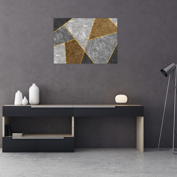 Obraz - Imitacja materiałów (70x50 cm)