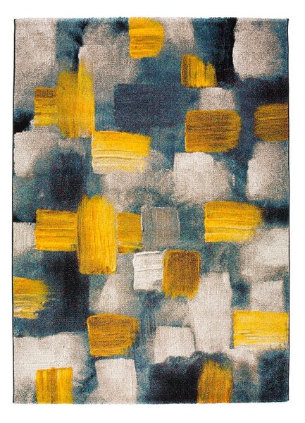 Niebiesko-żółty dywan Universal Lienzo, 160x230 cm
