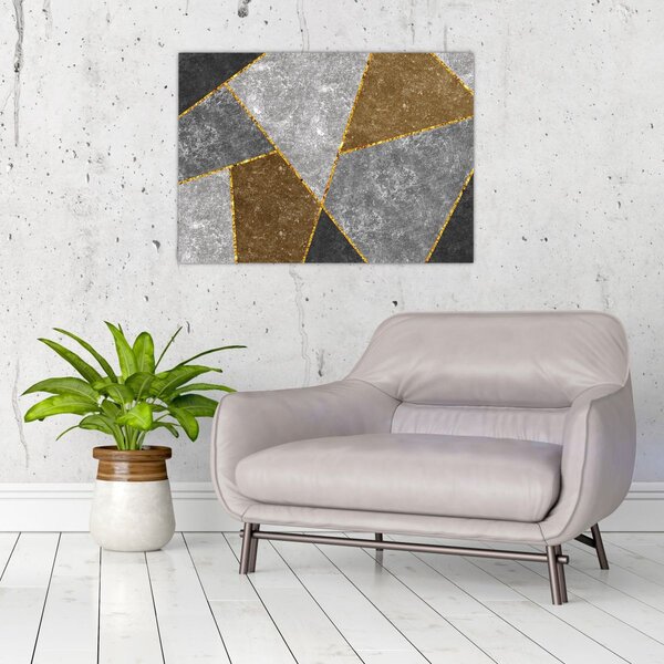 Obraz - Imitacja materiałów (70x50 cm)